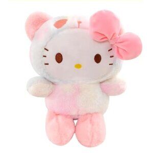 Hello Kitty 8-Inch Plush Cosplay Doll – Soft & Cuddly Stuffed Toy for Fans